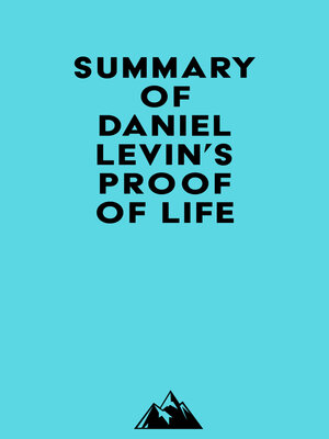 cover image of Summary of Daniel Levin's Proof of Life